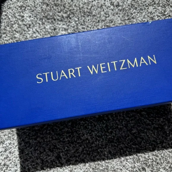 Stuart Weitzman Summer Slide Sandal Mango Color Shoe Size 8.5 NEW